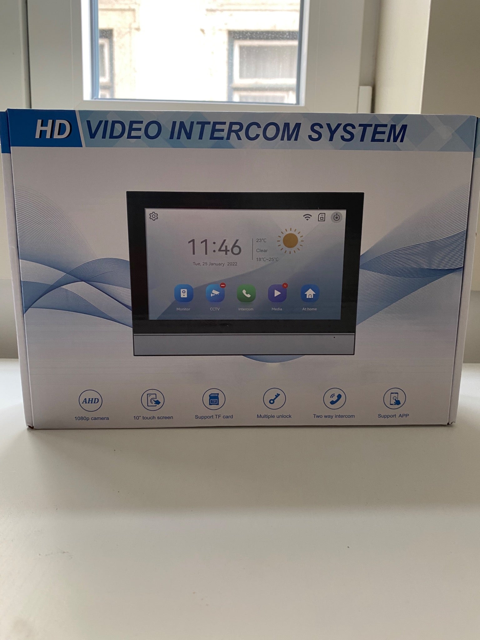 10“ Smart Video Intercom – Tuya Compatible | UK/IE Plug