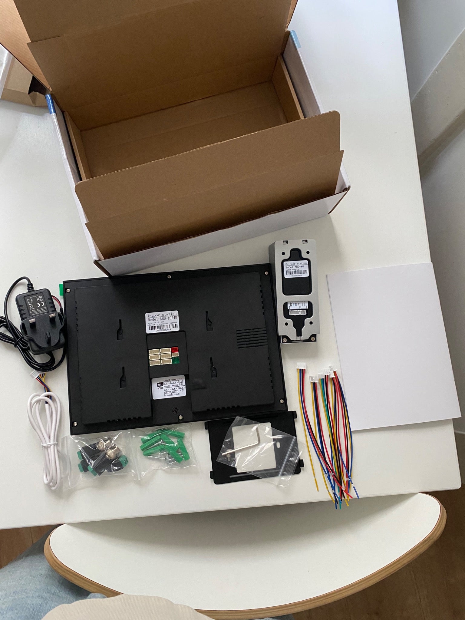 10“ Smart Video Intercom – Tuya Compatible | UK/IE Plug