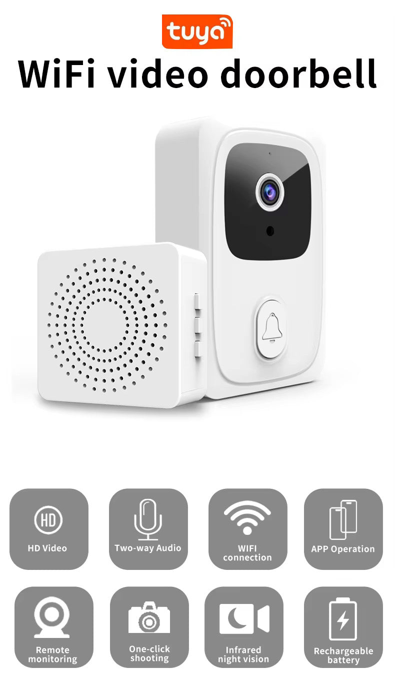 Habinexa Smart Entry Bundle – C91 Lock + Wireless Doorbell